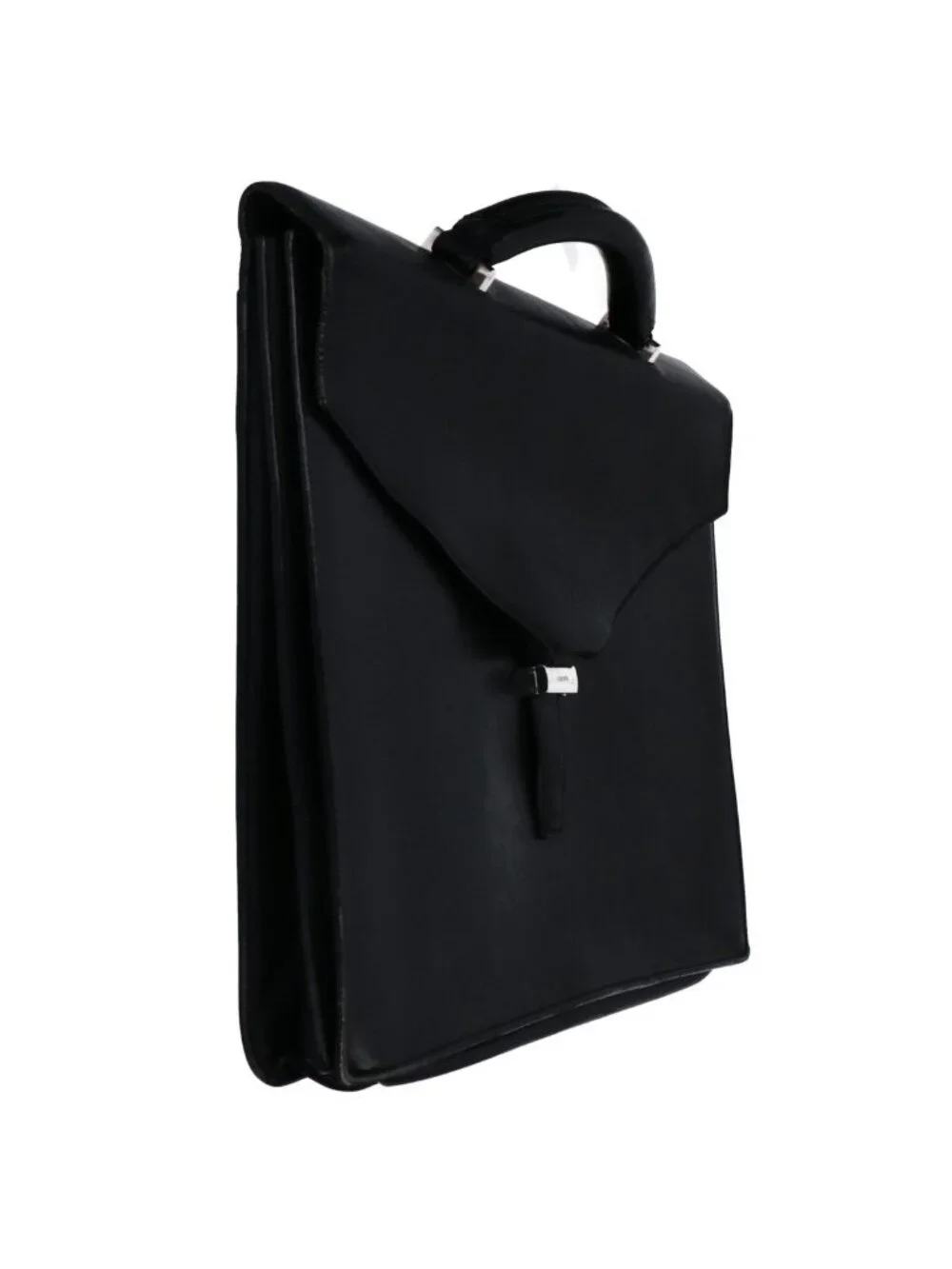 Loewe Anagram Leather Flap Business Briefcase